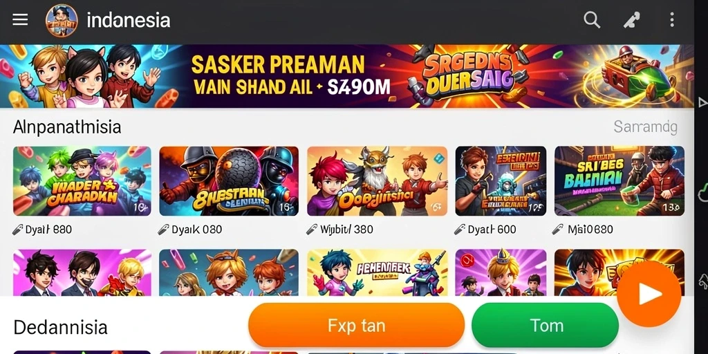 Tampilan antarmuka yang bersih dan sederhana.