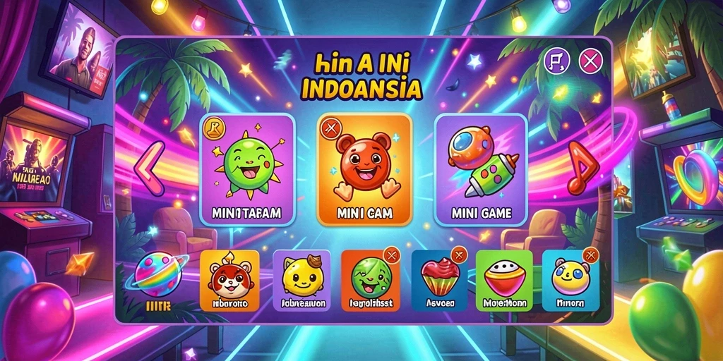 Tampilan permainan slot yang menarik dan penuh warna.