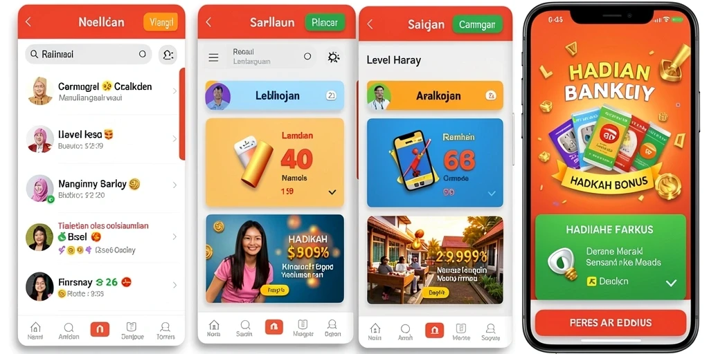 Tampilan antarmuka yang menarik dan mudah dipahami.