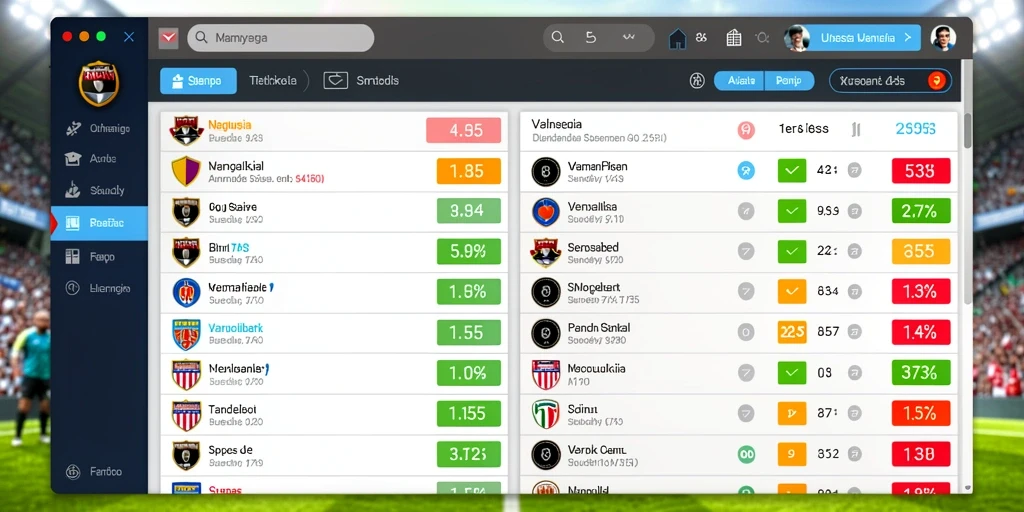 Screenshot antarmuka permainan yang menarik.