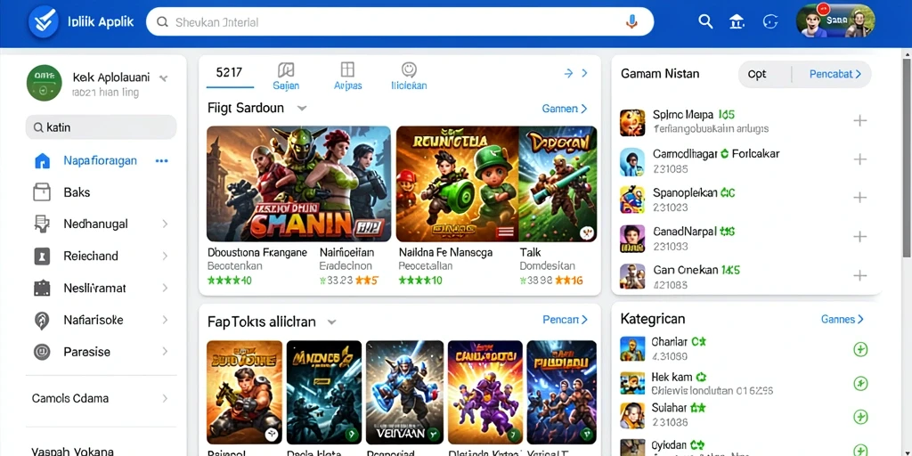 Tampilan antarmuka yang menarik dan user-friendly.