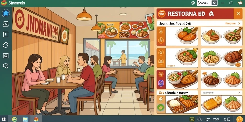 Tampilan antarmuka yang user-friendly dan menarik.
