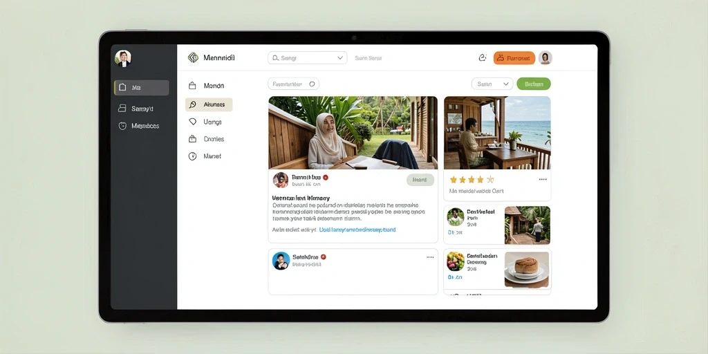 Tampilan antarmuka yang menarik dan user-friendly.